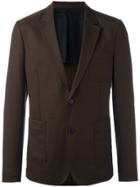Ami Alexandre Mattiussi Half Lined 2 Button Jacket - Brown