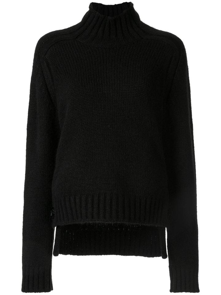 Nº21 Turtle Neck Jumper - Black