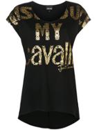 Just Cavalli My Cavalli T-shirt - Black