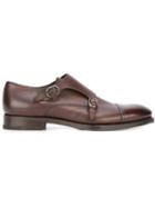 Henderson Baracco Classic Monk Shoes, Men's, Size: 41.5, Brown, Leather