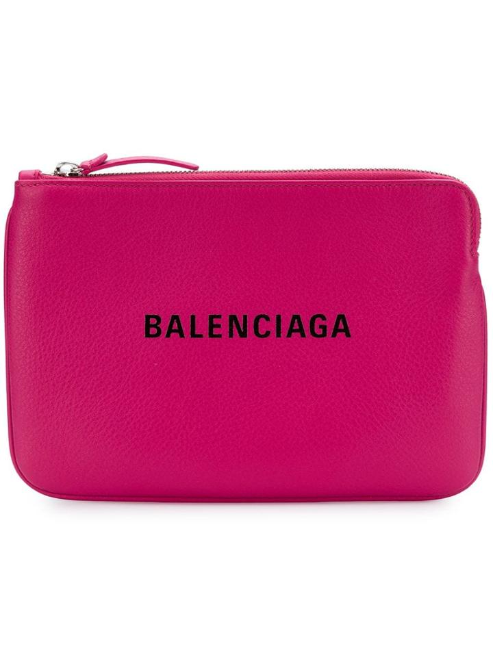 Balenciaga Everyday L. Pouch M - Pink & Purple