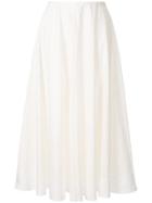The Row Mara Maxi Skirt - White