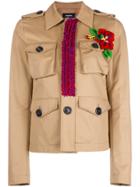 Dsquared2 '50s Scout Jacket - Nude & Neutrals