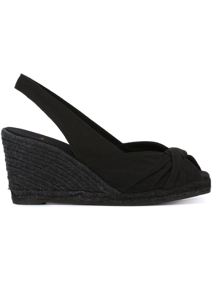 Castañer Dayana Sandals, Women's, Size: 38, Black, Rubber/cotton