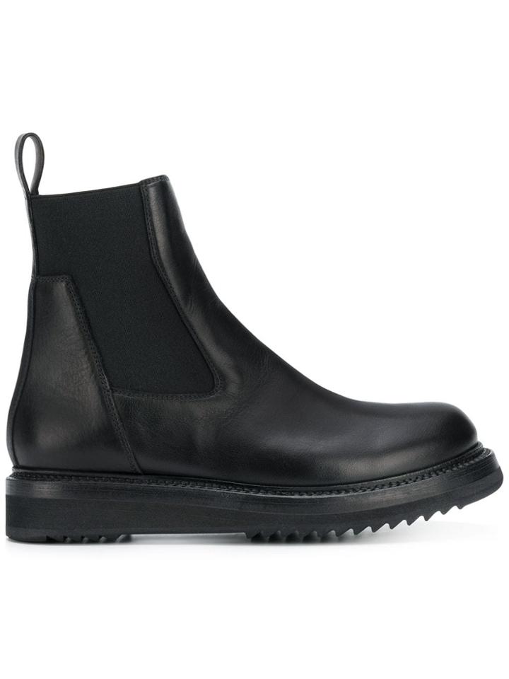 Rick Owens Hi-top Creeper Boots - Black