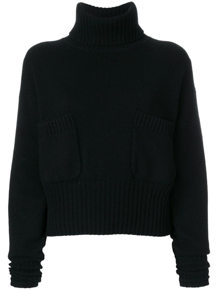 Chloé Roll Neck Jumper - Black