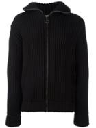 Dondup Zipped Cardigan, Men's, Size: Xl, Black, Acrylic/wool