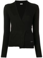 Liu Jo Wrap Knitted Top - Black