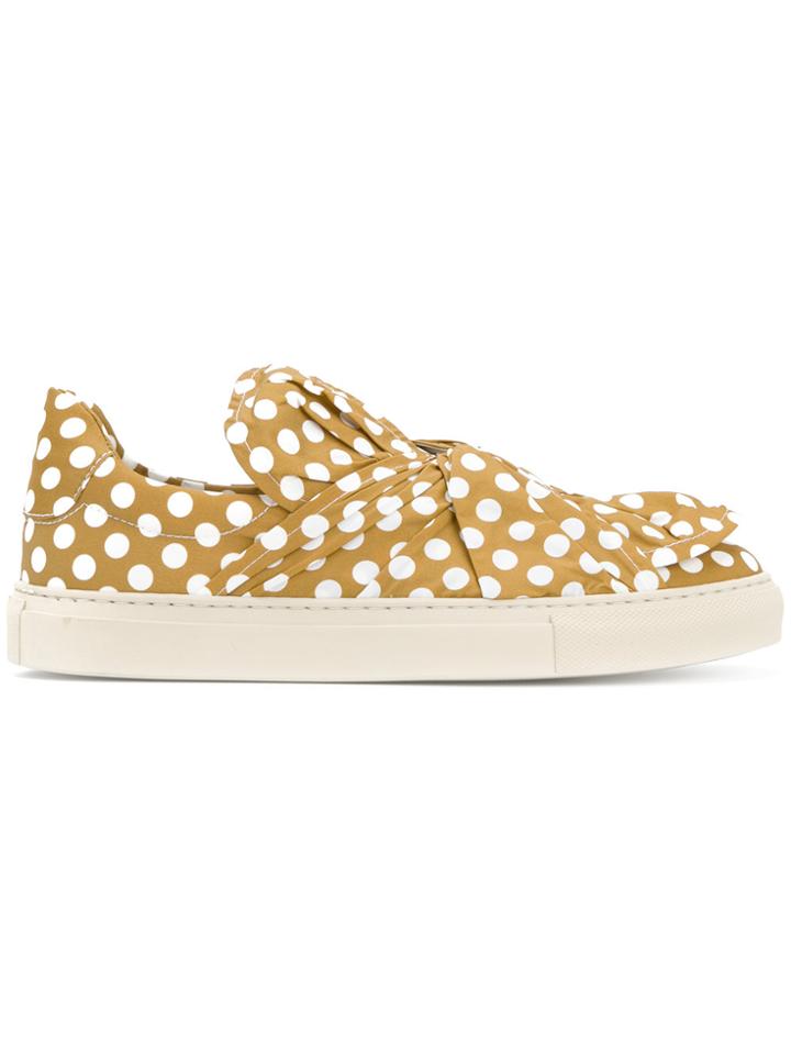 Ports 1961 Polka Dot Sneakers - Nude & Neutrals