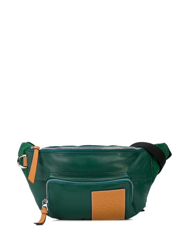 Loewe Puffy Belt Bag - Green