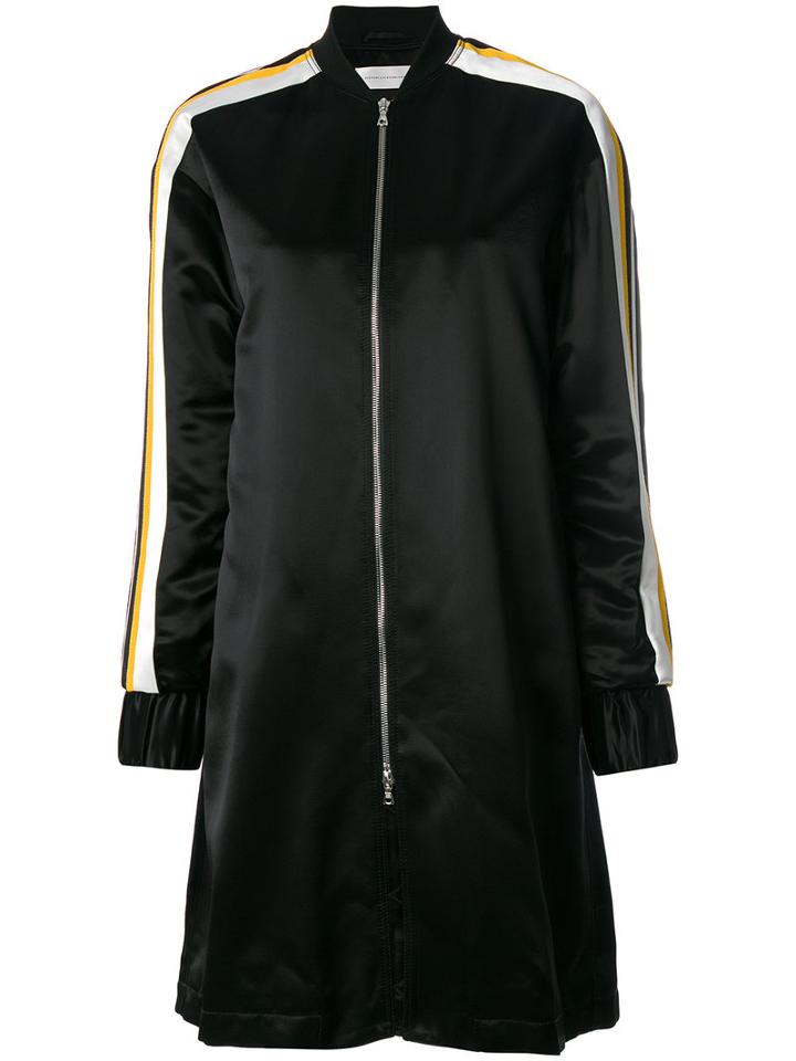 Victoria Victoria Beckham - Oversized Bomber Jacket - Women - Viscose - 6, Black, Viscose