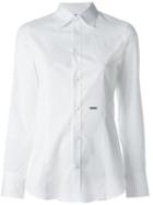 Dsquared2 Classic Shirt, Women's, Size: 44, White, Cotton/spandex/elastane
