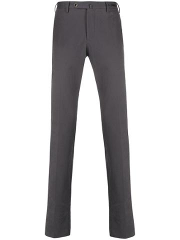 Pt01 Lower East Side Super Slim Fit Trousersbetl - Grey