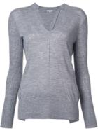Tome Open Back Sweater - Grey
