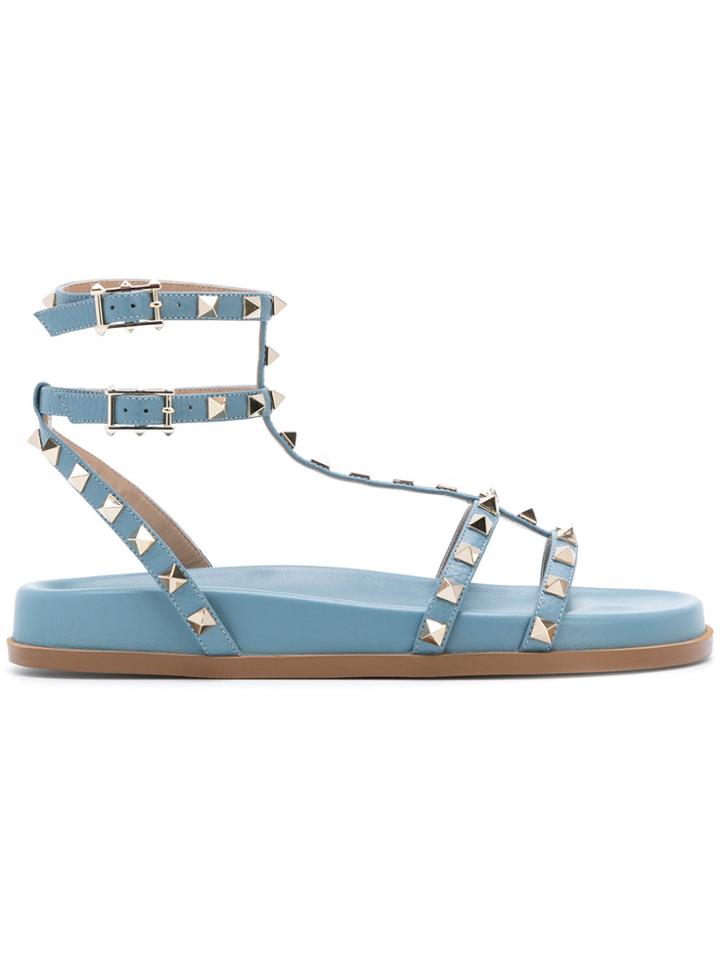 Valentino Valentino Garavani Gladiator Sandals - Blue