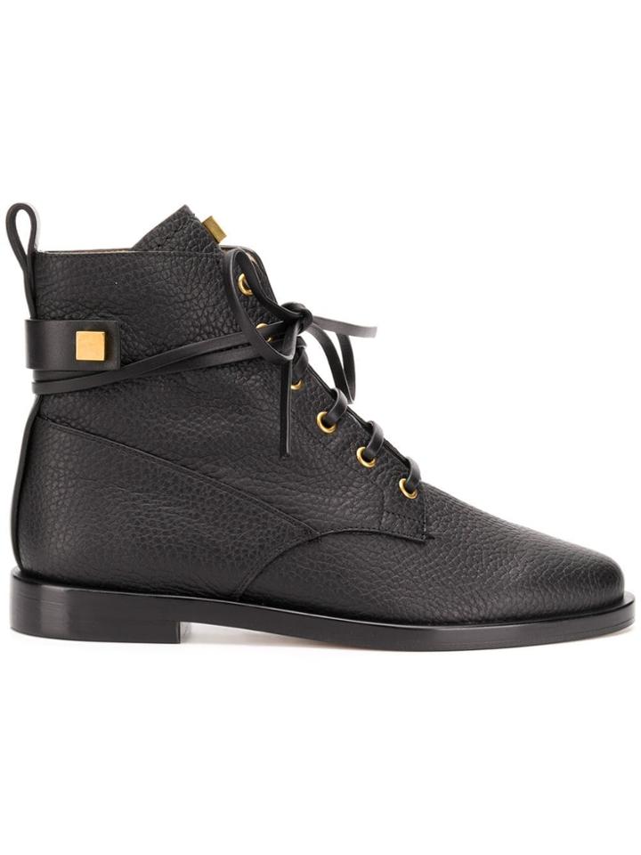 Stuart Weitzman Ryder Boots - Black