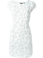 Woolrich Floral Print Fitted Dress