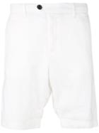 Perfection - Classic Deck Shorts - Men - Cotton/linen/flax/rubber - 48, White, Cotton/linen/flax/rubber
