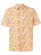 Kenzo Vintage 2000's Printed Shirt - Yellow