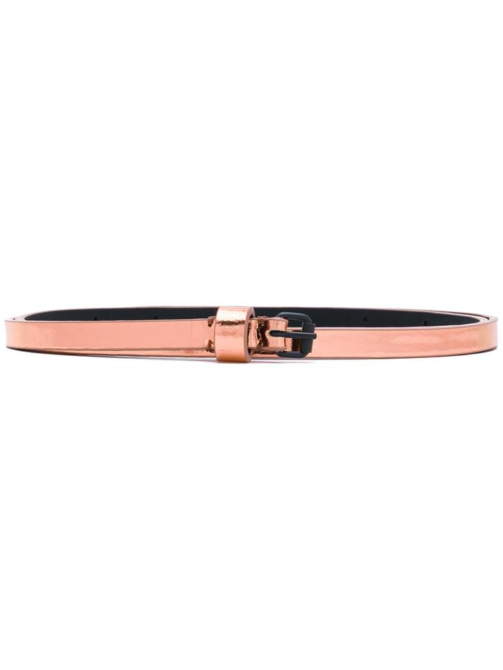 Haider Ackermann - Thin Belt - Women - Leather - One Size, Pink/purple, Leather