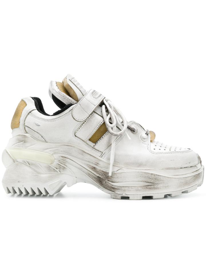 Maison Margiela Artisanal Low-top Sneakers - White