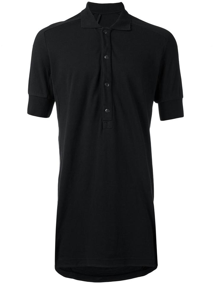 11 By Boris Bidjan Saberi - Classic Polo Shirt - Men - Cotton - M, Black, Cotton