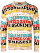 Missoni Logo Knitted Sweater - Yellow