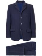 Comme Des Garçons Pre-owned Herringbone Two-piece Suit - Black
