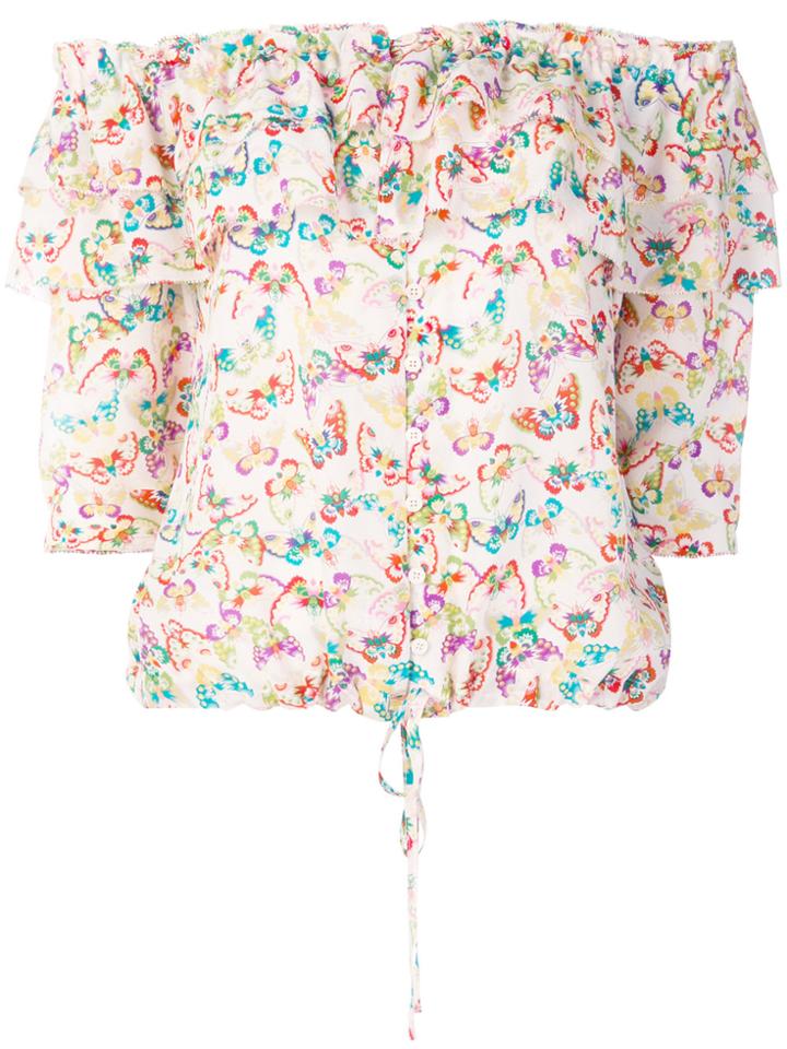 Zadig & Voltaire Tease Butterfly Top - Multicolour