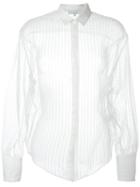Iro Harleth Shirt, Women's, Size: 36, White, Cotton/silk
