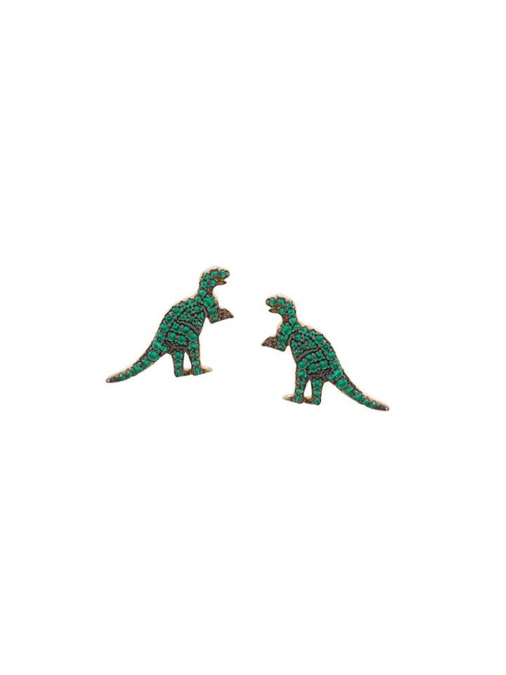 Apm Rexy Stud Earrings - Gold