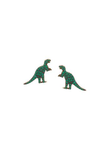 Apm Rexy Stud Earrings - Gold