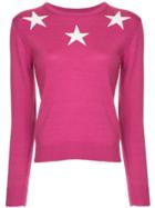 Guild Prime Star Print Sweater - Pink & Purple