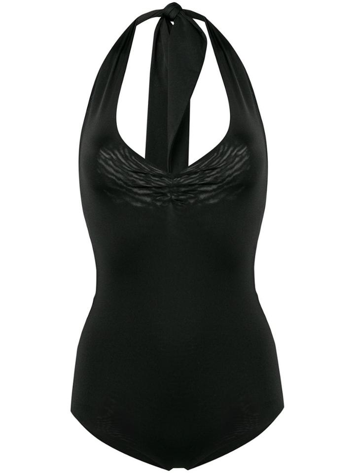 Forte Forte Halter Neck One-piece - Black