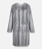 Christopher Kane Reversible Collarless Coat