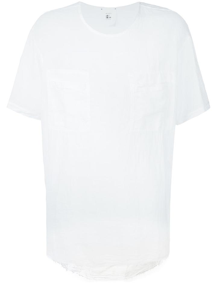 Lost & Found Rooms Pockets T-shirt, Men's, Size: Medium, White, Cotton