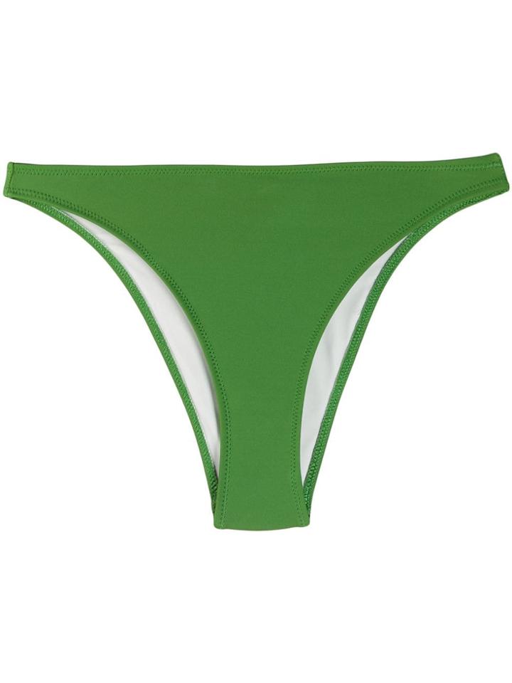 Solid & Striped Classic Bikini Bottoms - Green