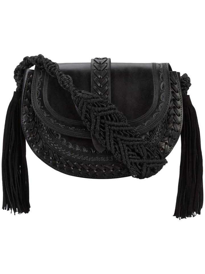 Ulla Johnson - Rhita Saddle Bag - Women - Leather - One Size, Black, Leather