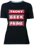Guild Prime 'tacky Geek Prime' T-shirt, Women's, Size: 34, Black, Cotton