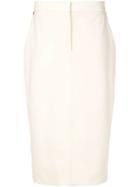 Calvin Klein 205w39nyc Side Stripe Pencil Skirt - Neutrals