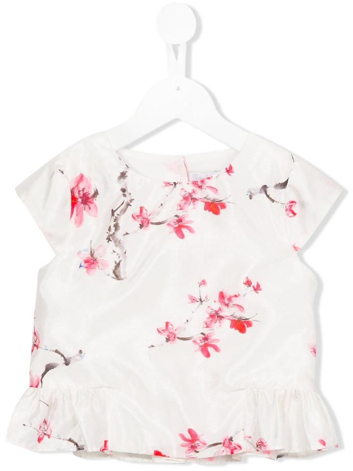Patachou Floral Print Blouse, Girl's, Size: 8 Yrs, White