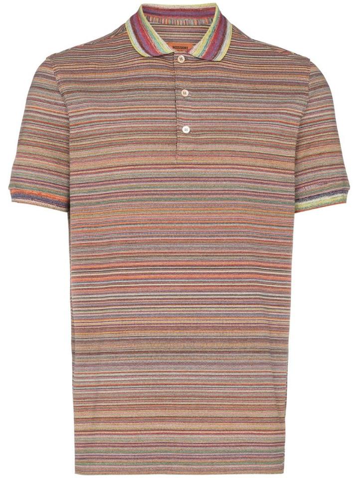 Missoni Striped Polo Shirt - Sm0de