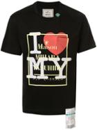 Maison Mihara Yasuhiro Printed Crewneck T-shirt - Black