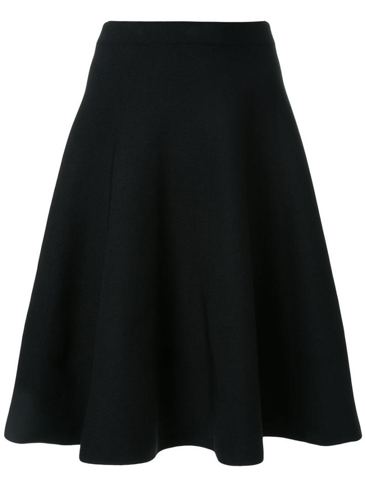 Le Ciel Bleu Flared Skirt, Women's, Size: 36, Black, Polyester