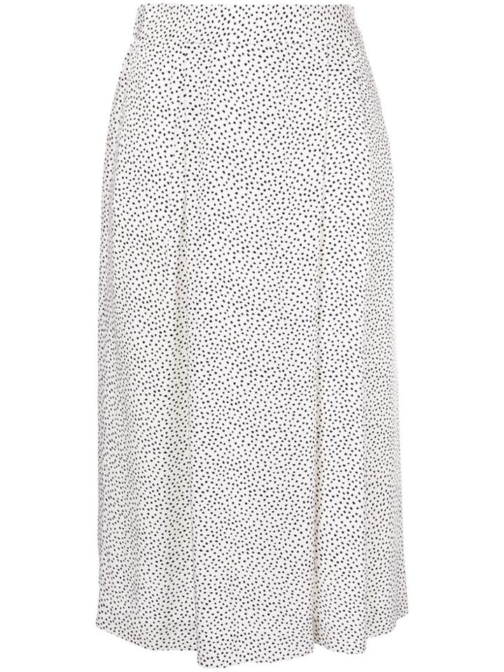 Ballsey Polka-dot Cropped Trousers - White