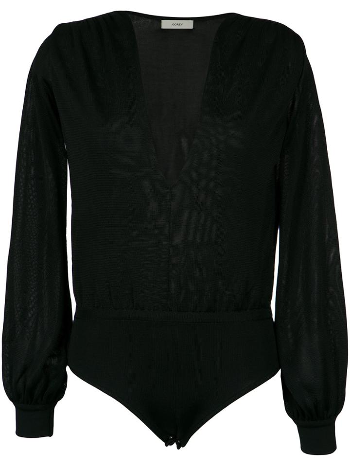 Egrey Flor Knit Body - Black