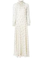 Vilshenko Abigail Moth Print Dress - Nude & Neutrals