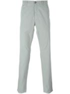 Kenzo Straight Leg Trousers, Men's, Size: 52, Grey, Cotton