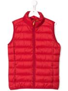 Save The Duck Kids Teen Padded Gilet - Red