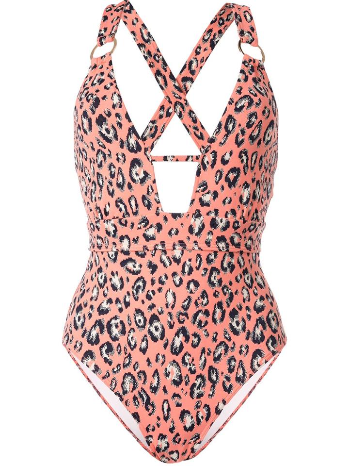Suboo Cora Deep-v Swimsuit - Pink